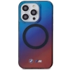 Etui BMW M Gradient MagSafe na iPhone 15 Pro - czerwono-niebieskie