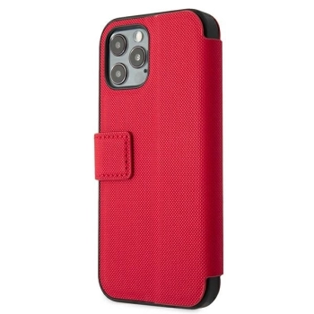 Etui U.S. Polo Assn. Embroidery Collection na iPhone 12 Pro Max - czerwone