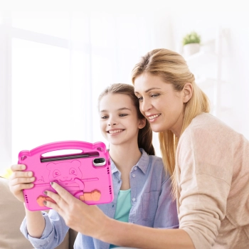 Dux Ducis Panda bezpieczne dla dzieci dziecięce miękkie etui do Xiaomi Pad 5 Pro / Pad 5 różowy
