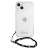 Etui Guess Black Pearl na iPhone 13 mini - przezroczyste