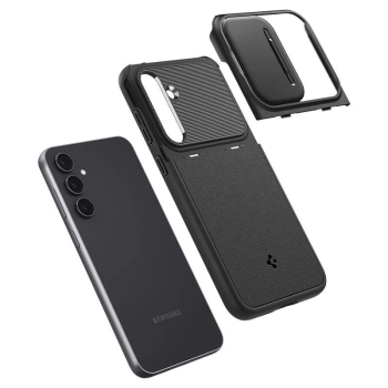 Etui Spigen Optik Armor na Samsung Galaxy S23 FE - czarne