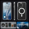 Etui Spigen Ultra Hybrid Mag z MagSafe na iPhone 15 Pro Max - przezroczysto-matowe