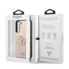 Etui Guess 4G Big Metal Logo na Samsung Galaxy S22+ - różowe