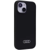 Etui Audi Silicone Case do iPhone 15 Plus - czarne