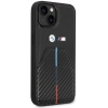 Etui BMW Stamped Tricolor Stripe na iPhone 14 - czarne
