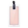 Etui z klapką i portfelem Dux Ducis Skin Pro do iPhone 15 - różowe
