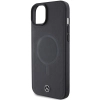 Etui Mercedes Smooth Leather MagSafe do iPhone 15 Plus - czarne