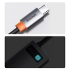 HUB Baseus Metal Gleam 6w1 USB-C - USB-C PD 100W 1x HDMI 4K 30Hz 3x USB-A 3.2 1x RJ45 - szary