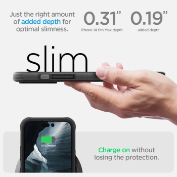 SPIGEN GEO ARMOR 360 MAG MAGSAFE IPHONE 14 PRO MAX BLACK
