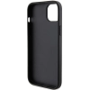 Etui Karl Lagerfeld Saffiano Cardslot Karl&Choupette Metal Pin do iPhone 15 - czarne