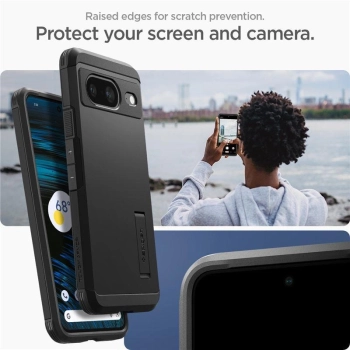 Etui Spigen Tough Armor na Google Pixel 8 - czarne