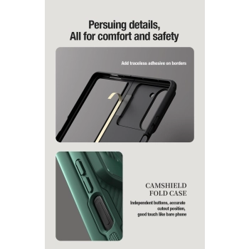 Etui Nillkin CamShield Fold Case na Samsung Galaxy Z Fold 5 - czarne