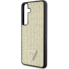 Etui Guess Rhinestone Triangle na Samsung Galaxy S24 - złote