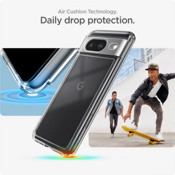 Etui Spigen Ultra Hybrid na Google Pixel 8 - przezroczyste