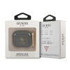 Etui Guess Glitter Collection na AirPods 3 - czarne