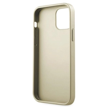 Etui Guess Iridescent na iPhone 12 Pro Max - złote