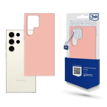 Etui 3mk Matt Case na Samsung Galaxy S23 Ultra - różowe