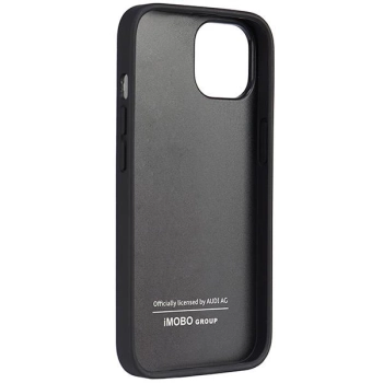 Etui Audi Synthetic Leather na iPhone 14 - czarne