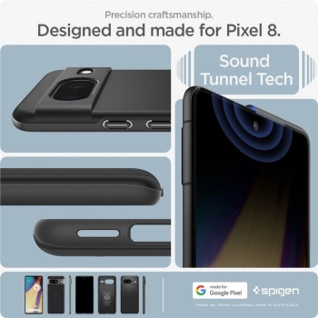 Etui Spigen Thin Fit na Google Pixel 8 - czarne