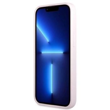 Etui Guess Saffiano Stripe na iPhone 13 Pro Max - fioletowe