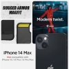 Etui Spigen Rugged Armor Mag z MagSafe na iPhone 14 Plus - czarny mat