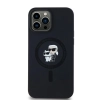 Etui Karl Lagerfeld Silicone Karl&Choupette MagSafe na iPhone 13 Pro Max - czarne