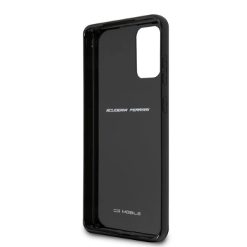 Etui Ferrari Carbon Heritage na Samsung Galaxy S20+ - czarne