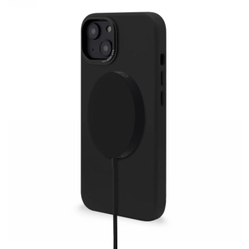 Etui Decoded Leather Case skórzane z MagSafe do iPhone 14 Plus - czarne