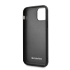 Etui Mercedes Bow Line na iPhone 12 mini - czarne