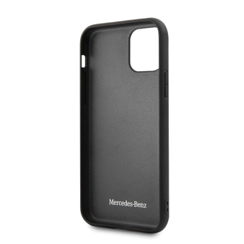 Etui Mercedes Bow Line na iPhone 12 mini - czarne