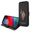 Etui U.S. Polo Assn. Embroidery Collection na iPhone 12 Pro Max - czarne