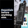 Etui Spigen Ultra Hybrid na Sony Xperia 1 V - ciemnoszare (wzór Zero One)