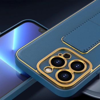 New Kickstand Case etui do Samsung Galaxy A13 z podstawką niebieski