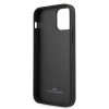 Etui BMW Leather Deboss na iPhone 12 mini - czarne