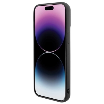 Etui Guess Disco Metal Script na iPhone 15 Pro Max - czarne
