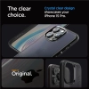 Etui Spigen Ultra Hybrid na iPhone 15 Pro - przezroczysto-czarne