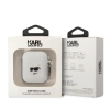 Etui Karl Lagerfeld Silicone Choupette Head 3D na AirPods 1/2 - białe