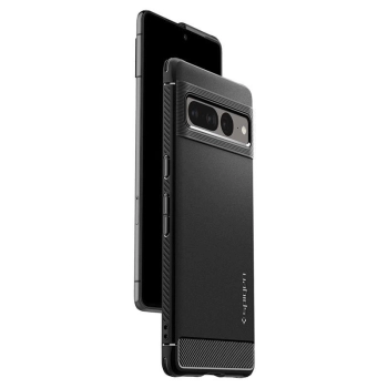 Etui Spigen Rugged Armor na Google Pixel 7 Pro - czarny mat