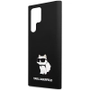 Etui Karl Lagerfeld Silicone Choupette na Samsung Galaxy S24 Ultra - czarne