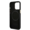 Etui Guess 4G Logo Plate MagSafe na iPhone 13 Pro Max - czarne