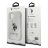 Etui U.S. Polo Assn. Silicone Collection na iPhone 12 Pro Max - białe