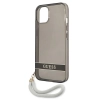 Etui Guess Translucent Strap na iPhone 13 - czarne
