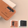 Nillkin Qin Leather Pro Case etui do Samsung Galaxy A54 5G pokrowiec z klapką osłona na aparat czarne