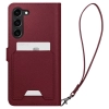 Etui Spigen Wallet S Plus na Samsung Galaxy S23 - burgundowe