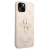 Etui Guess 4G Big Metal Logo na iPhone 14 Plus - różowe