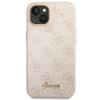 Etui Guess 4G Vintage Gold Logo na iPhone 14 - różowe