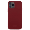 Etui Mini Morris Silicone Tone On Tone na iPhone 12 Pro Max - czerwone