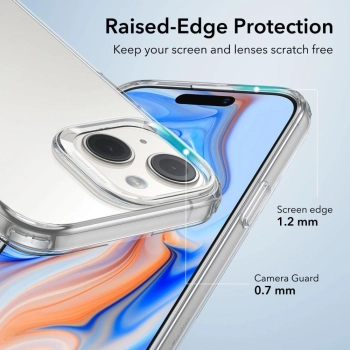 Etui ESR Project Zero na iPhone 15 Plus - przezroczyste