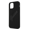 Etui Guess Script Vintage na iPhone 12 / 12 Pro - czarne
