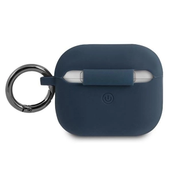 Etui U.S. Polo Assn. Silicone Collection na AirPods 3 - granatowe